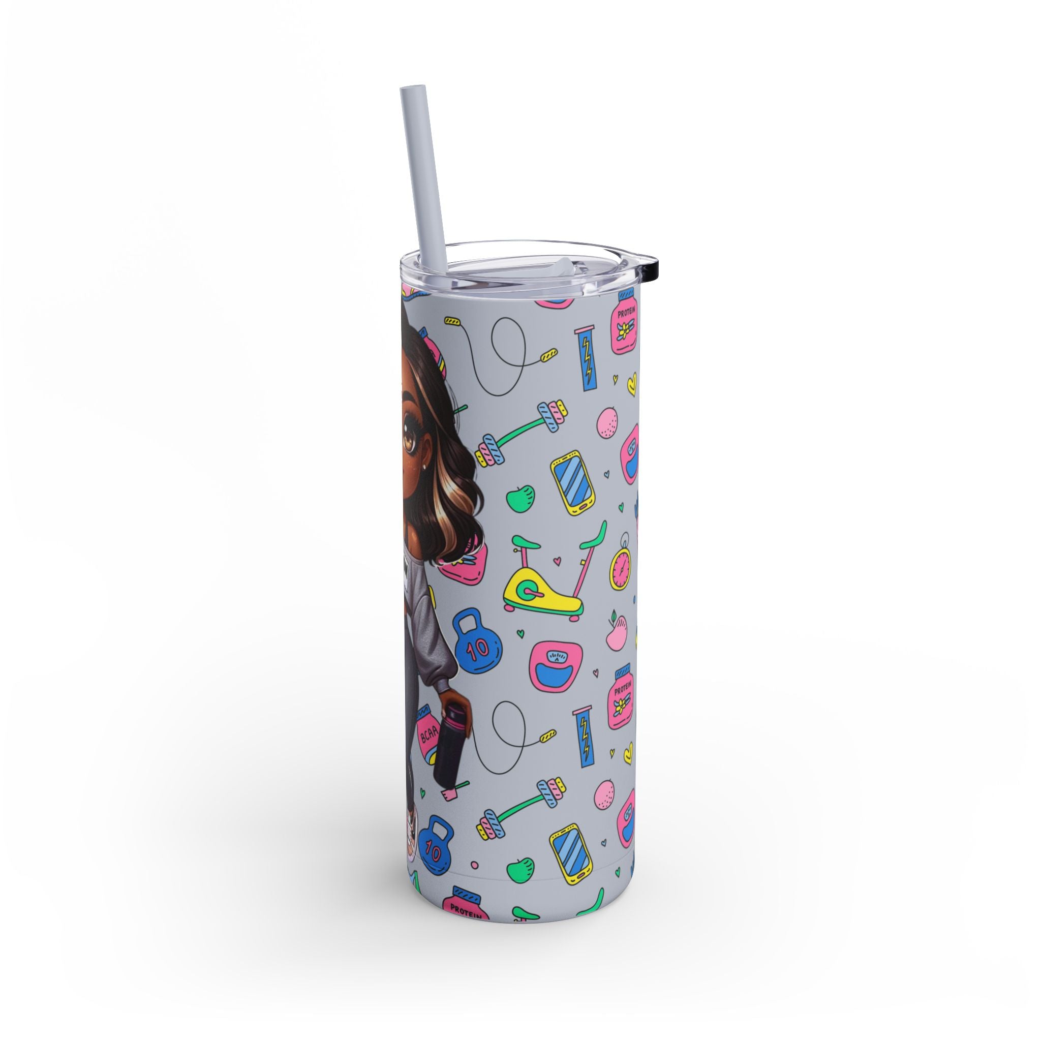 Fit mom club Skinny Matte Tumbler, 20oz