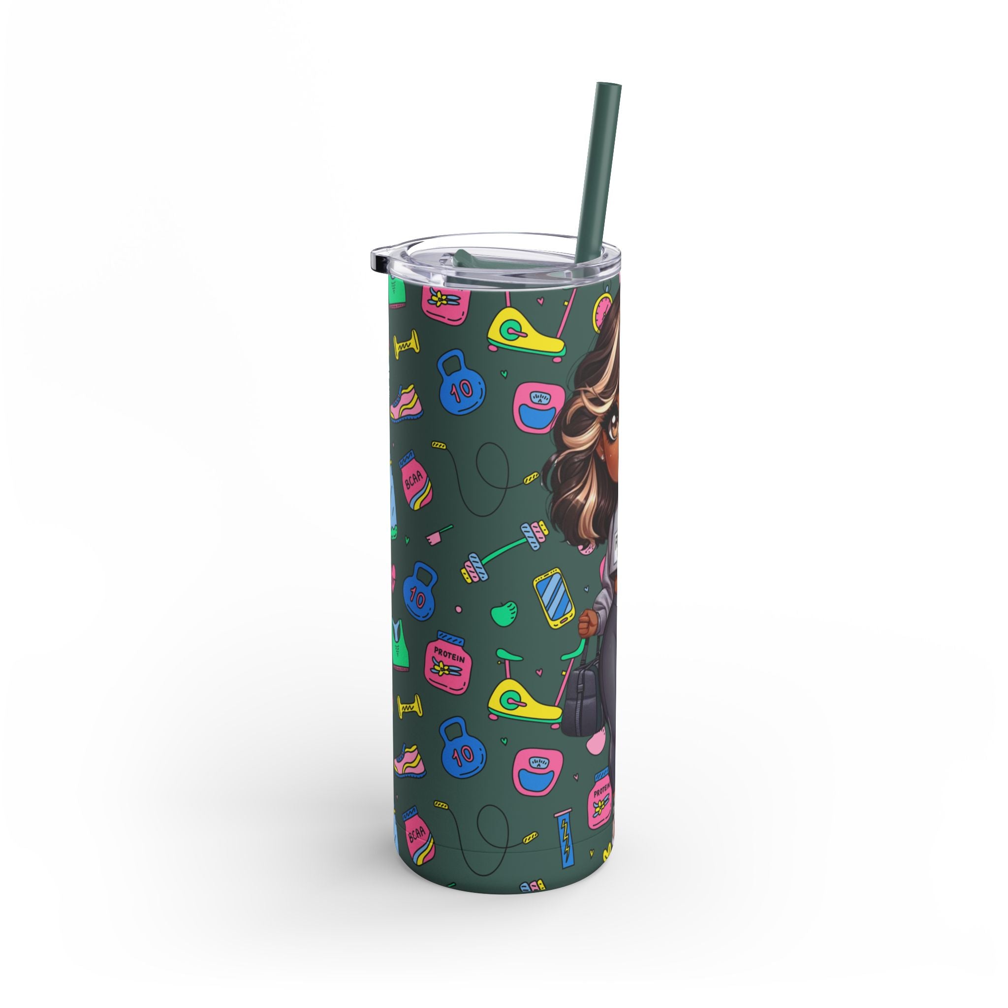 Fit mom club Skinny Matte Tumbler, 20oz