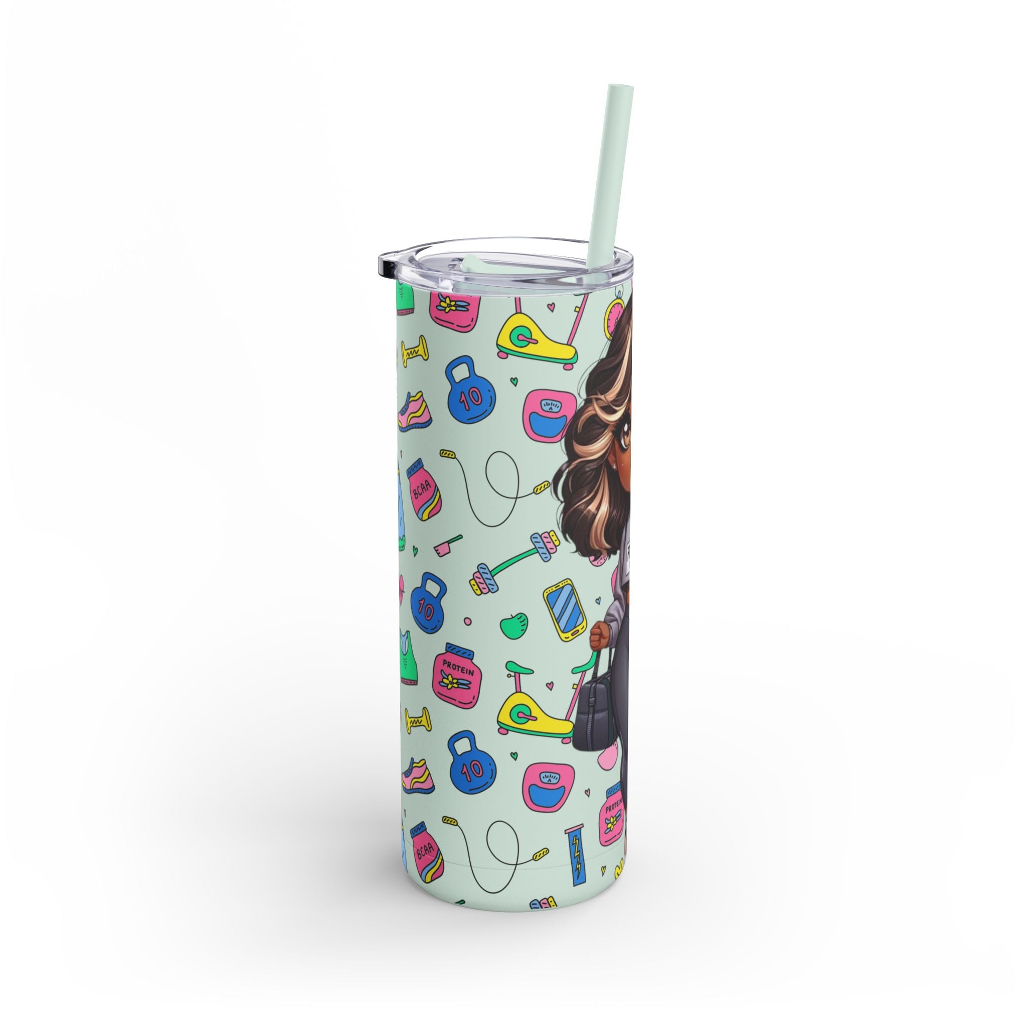 Fit mom club Skinny Matte Tumbler, 20oz