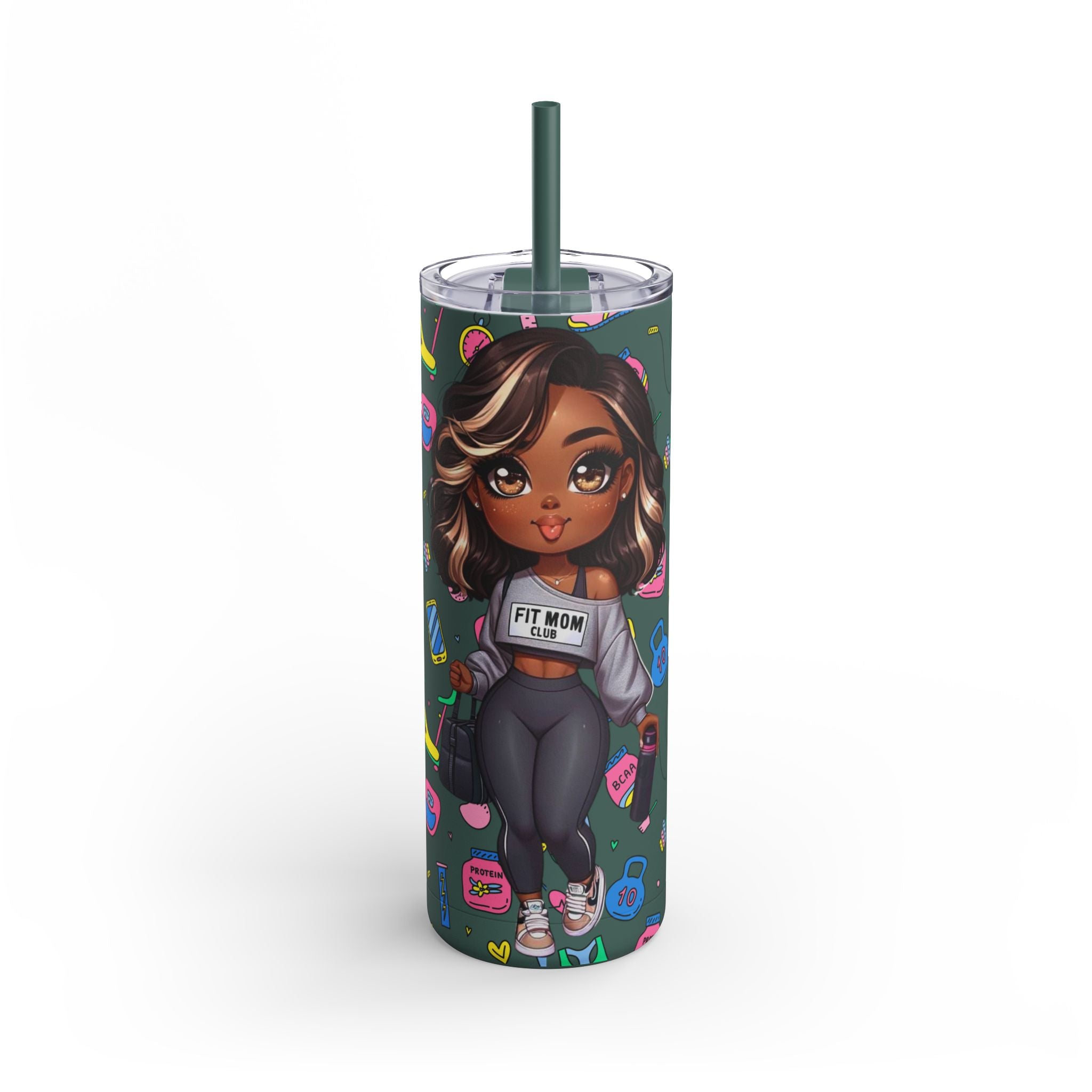 Fit mom club Skinny Matte Tumbler, 20oz