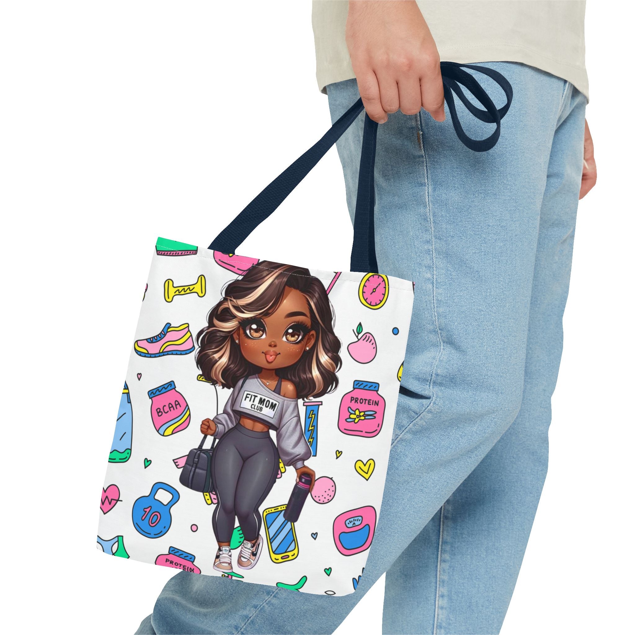 Fit Mom Club Tote Bag