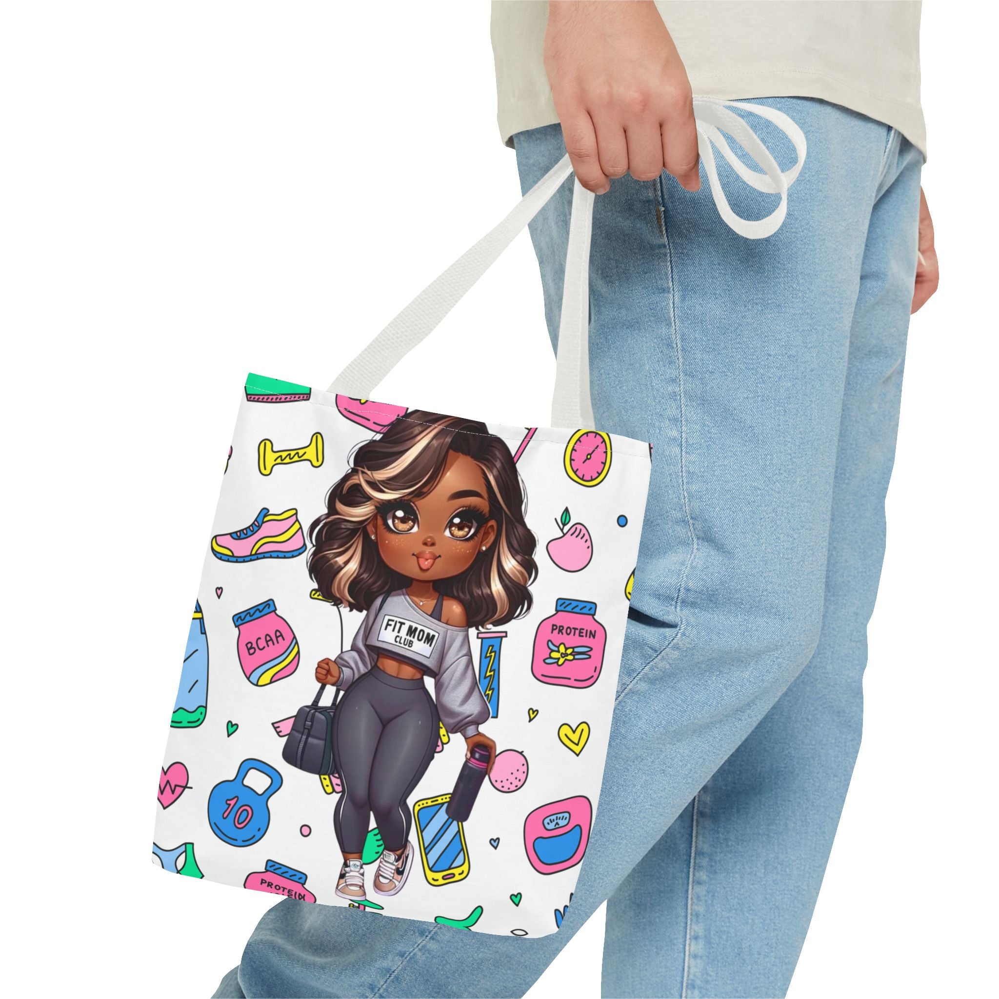 Fit Mom Club Tote Bag