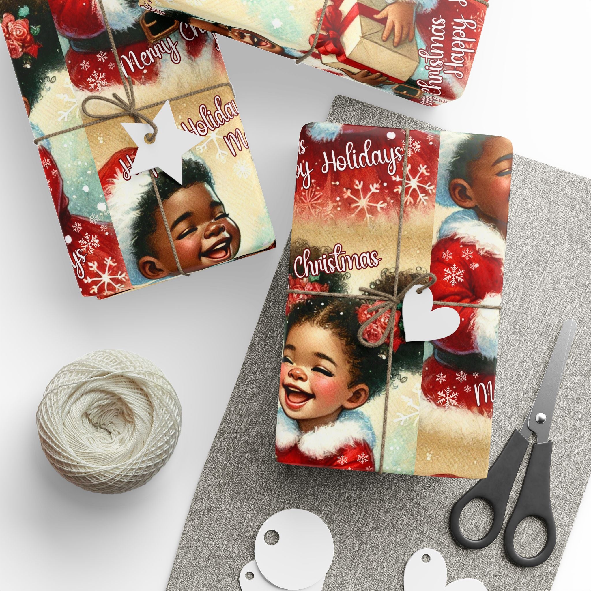 Children's Joy Holiday Wrapping Papers