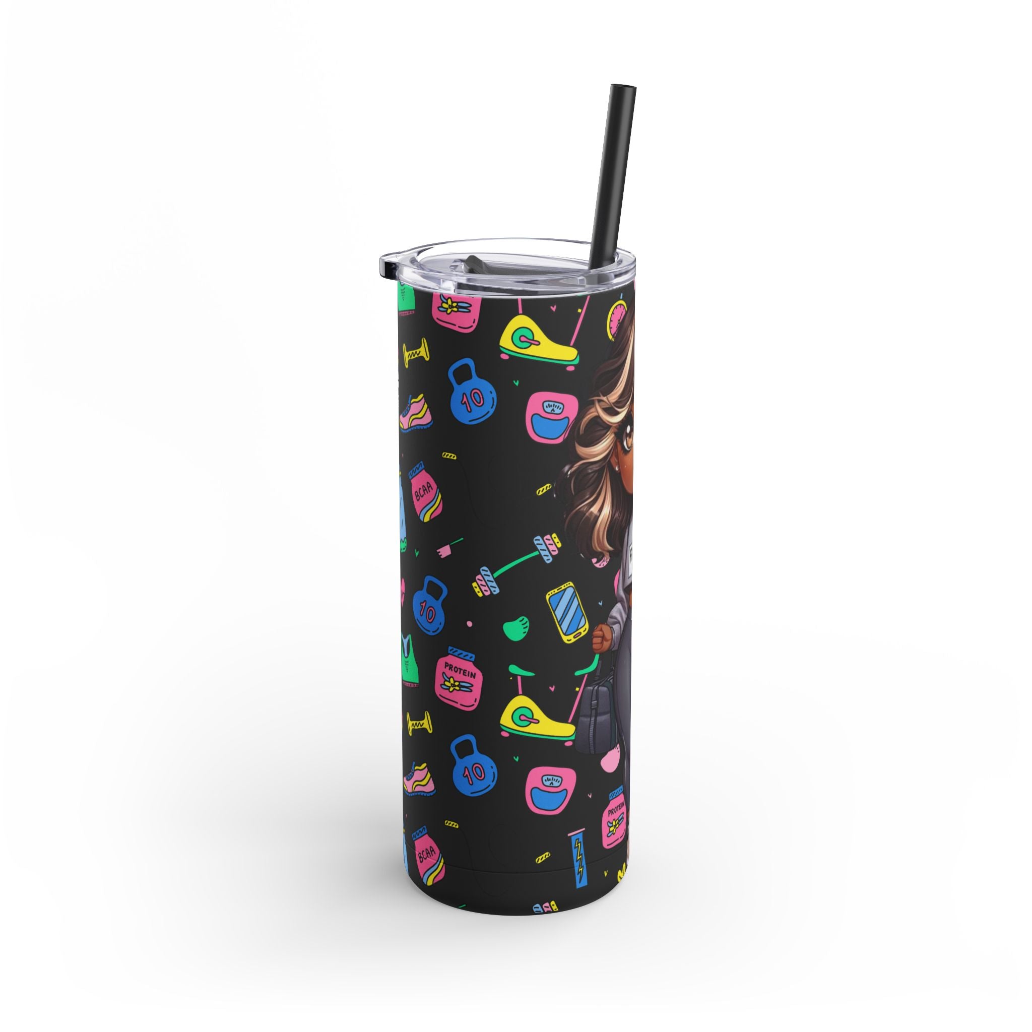 Fit mom club Skinny Matte Tumbler, 20oz