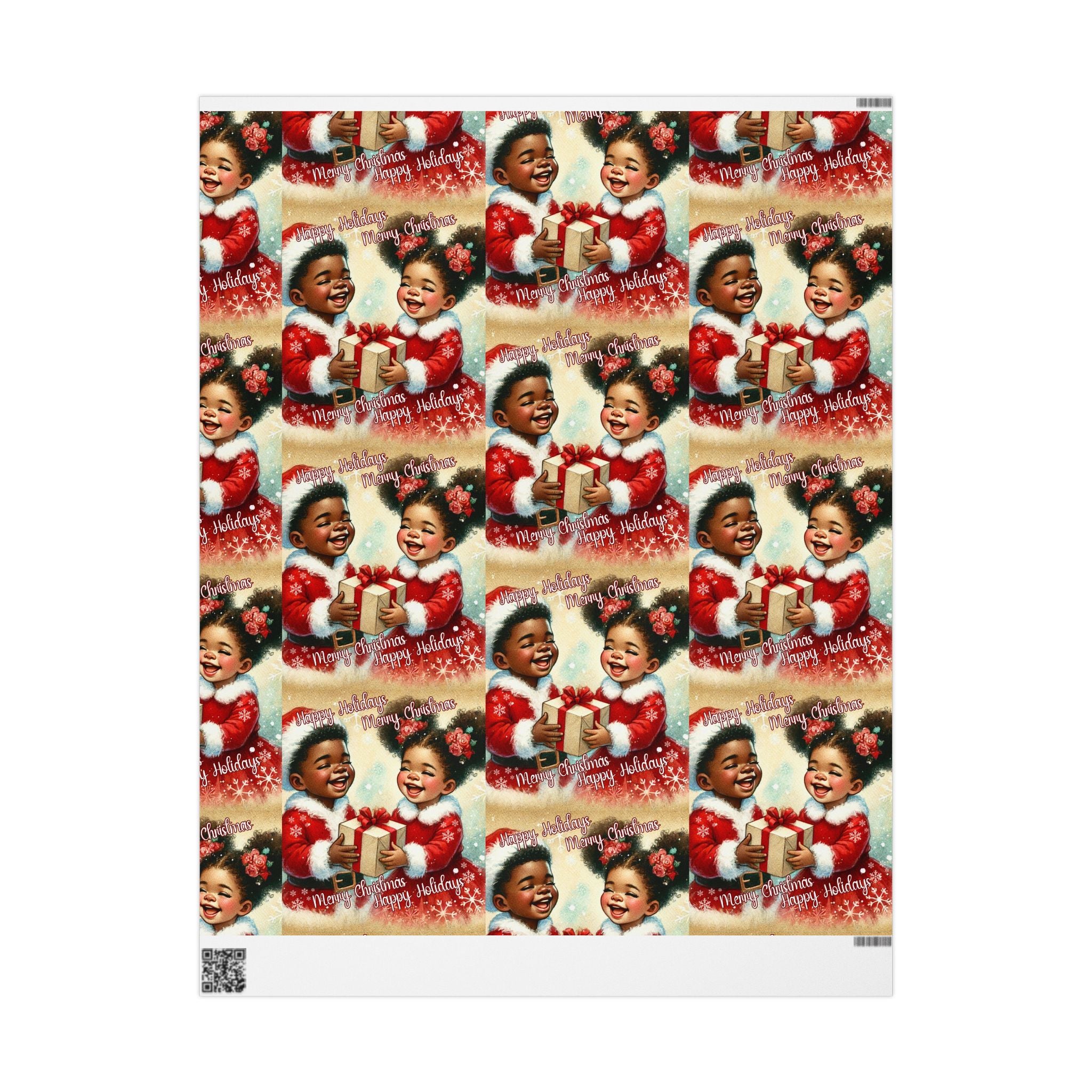 Children's Joy Holiday Wrapping Papers