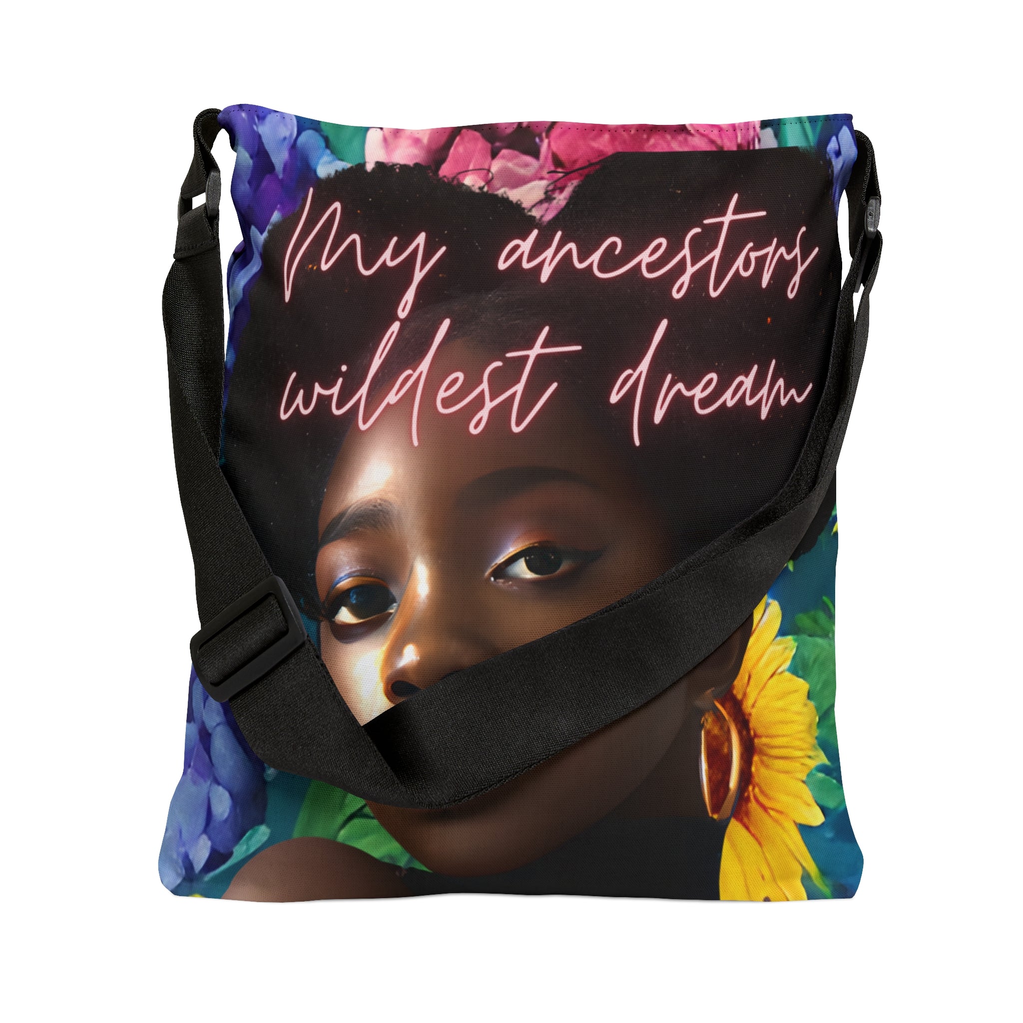 My ancestors wildest dream Adjustable Tote Bag
