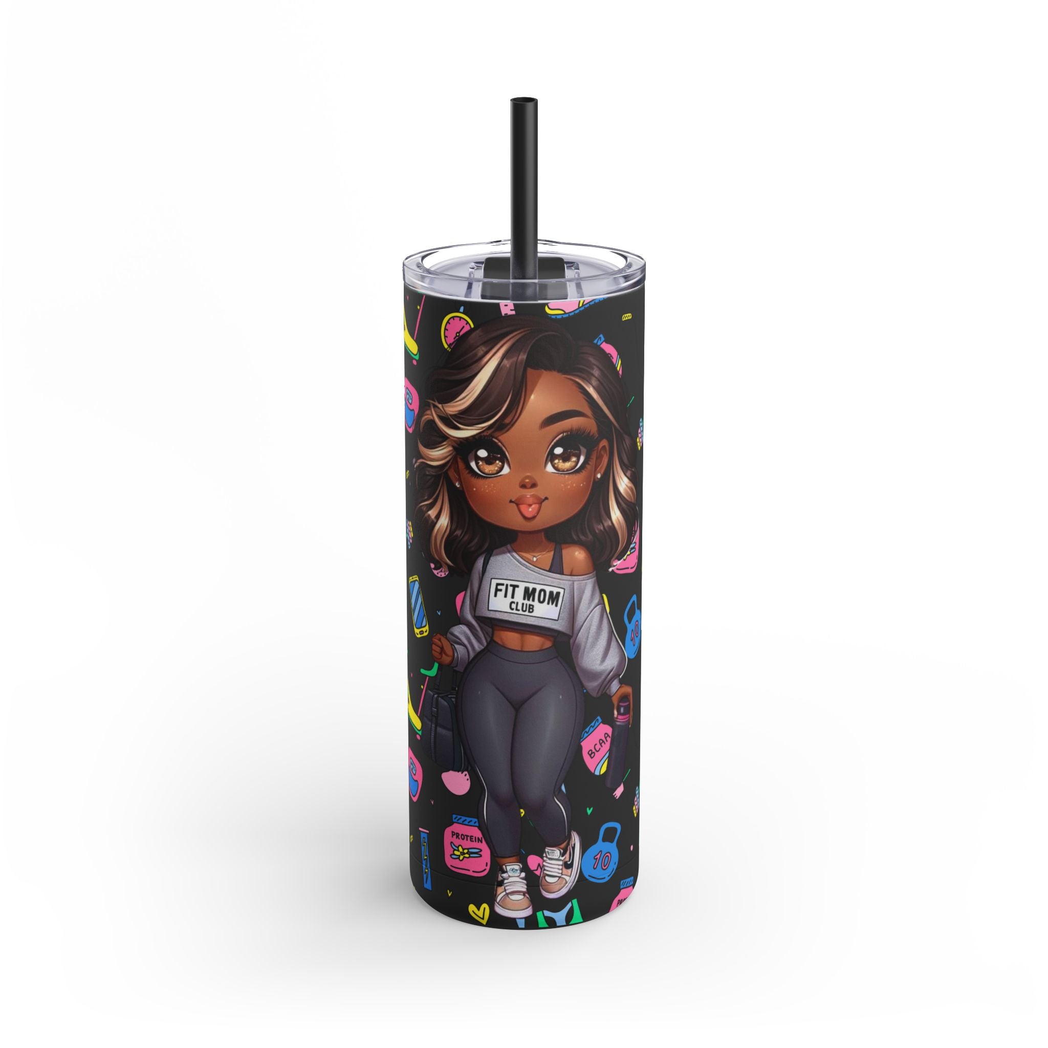 Fit mom club Skinny Matte Tumbler, 20oz
