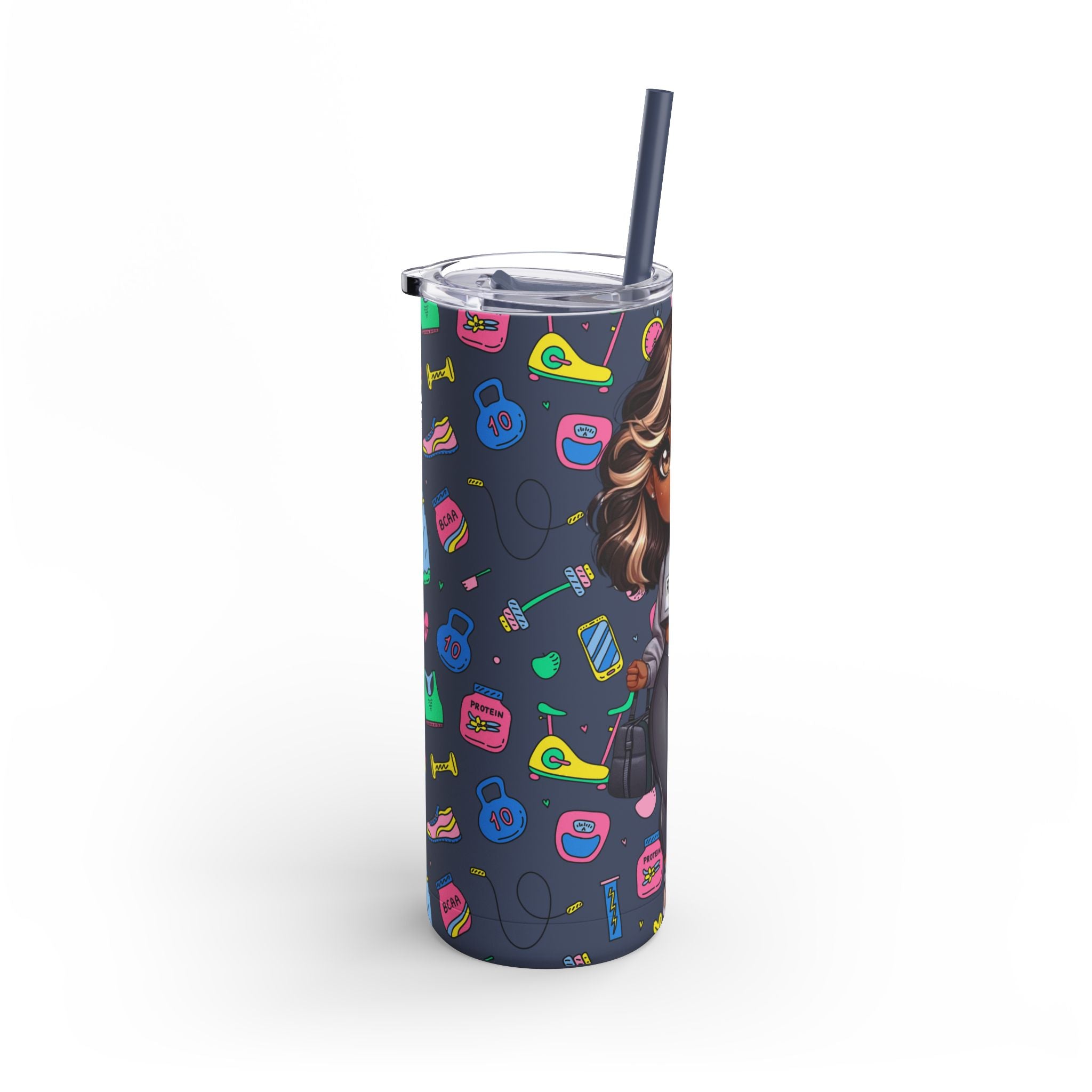 Fit mom club Skinny Matte Tumbler, 20oz