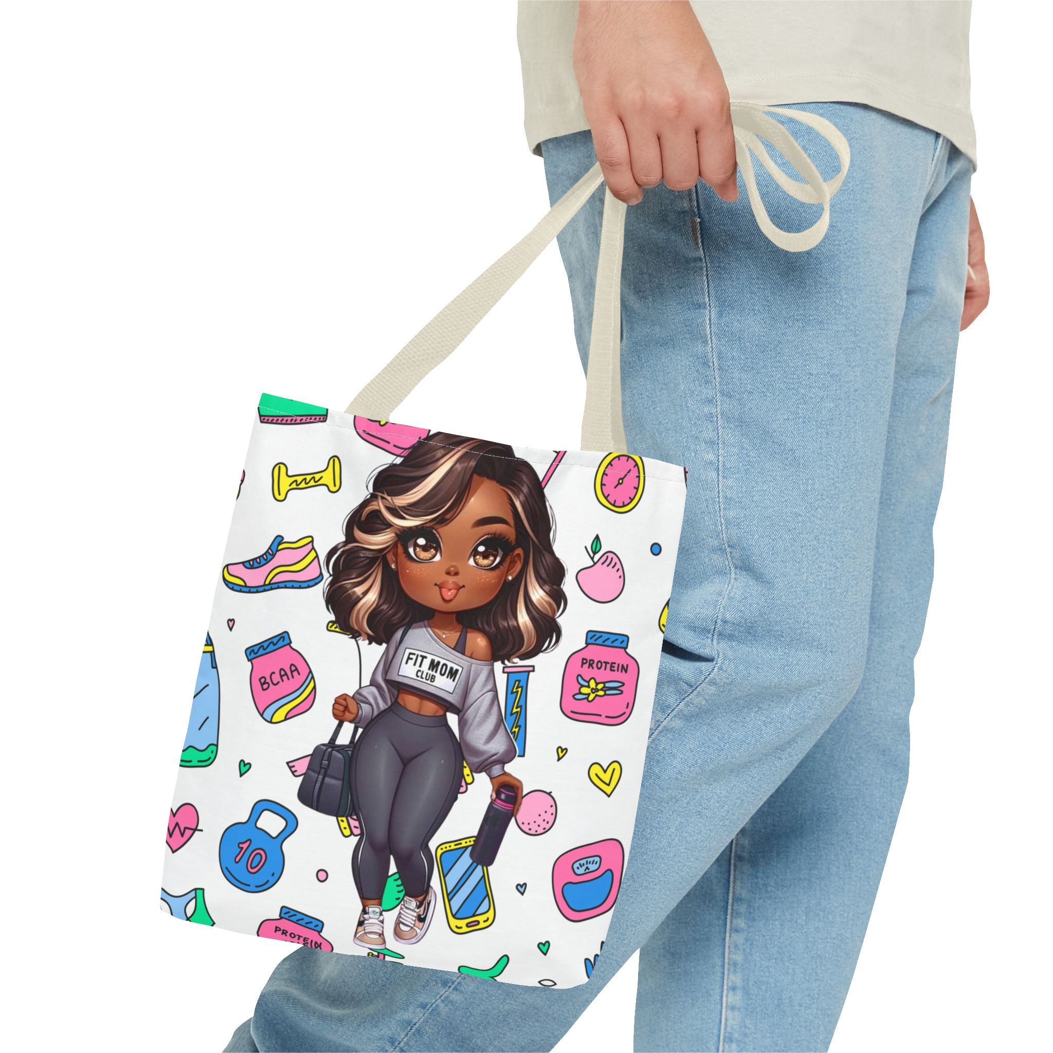 Fit Mom Club Tote Bag