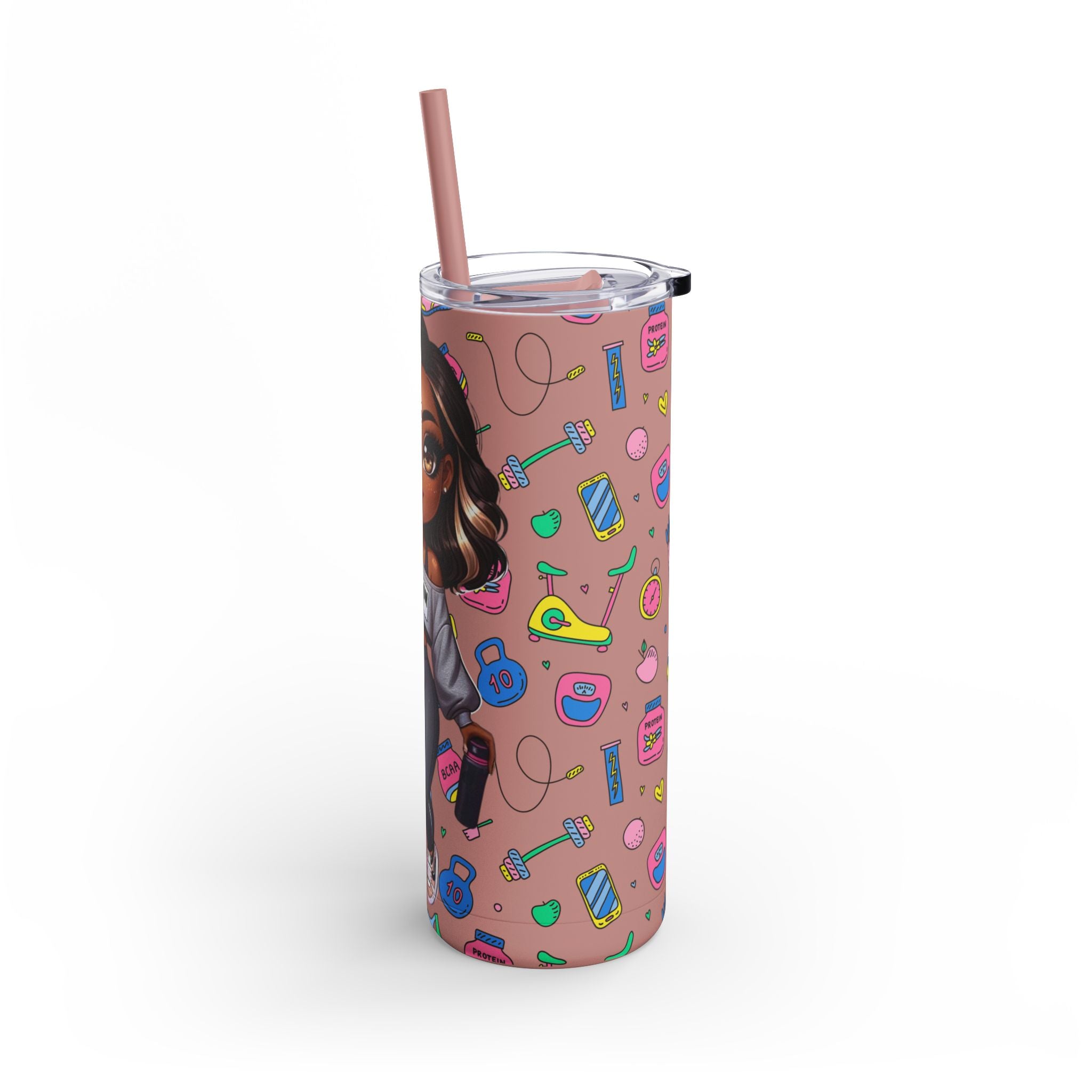 Fit mom club Skinny Matte Tumbler, 20oz