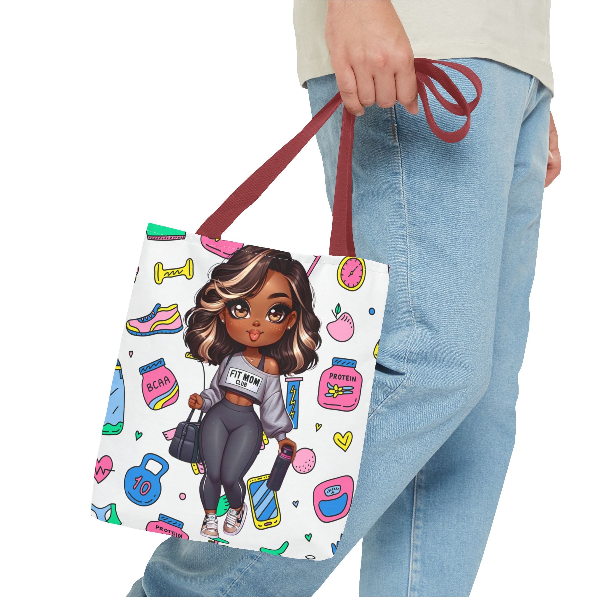Fit Mom Club Tote Bag