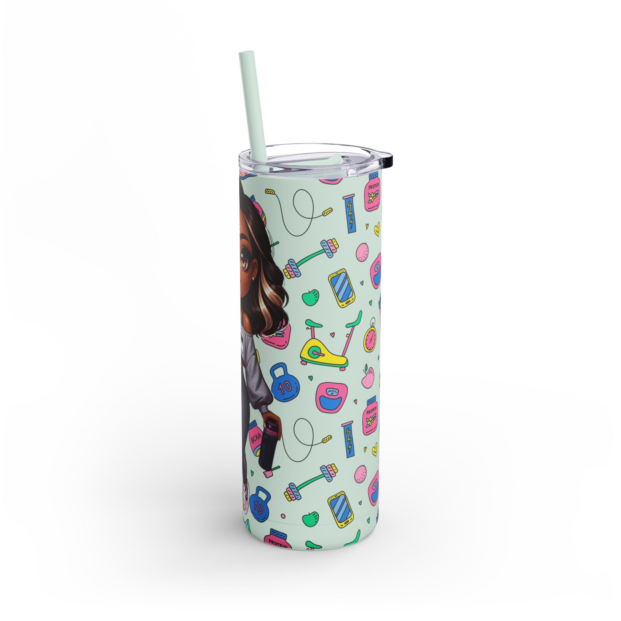Fit mom club Skinny Matte Tumbler, 20oz