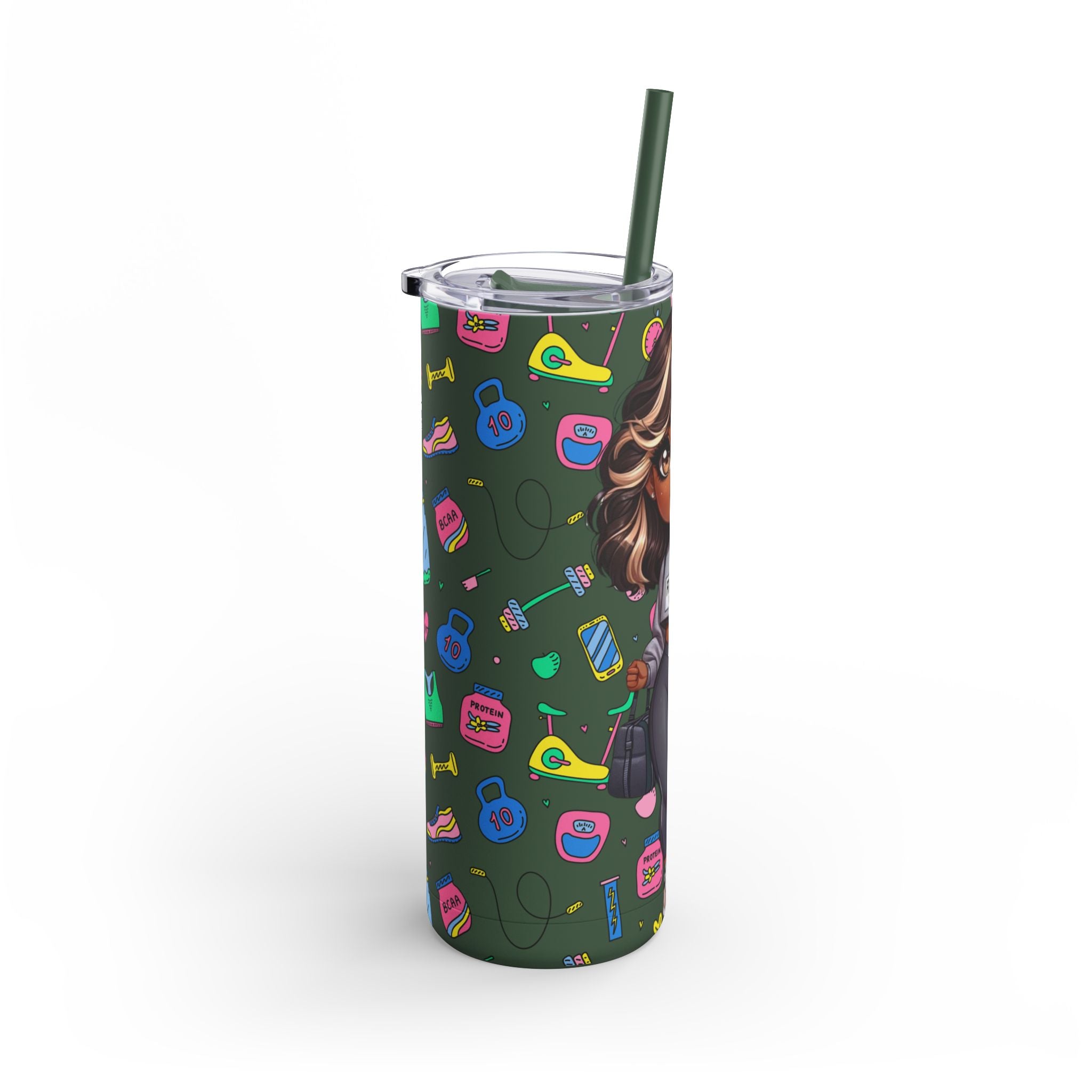 Fit mom club Skinny Matte Tumbler, 20oz
