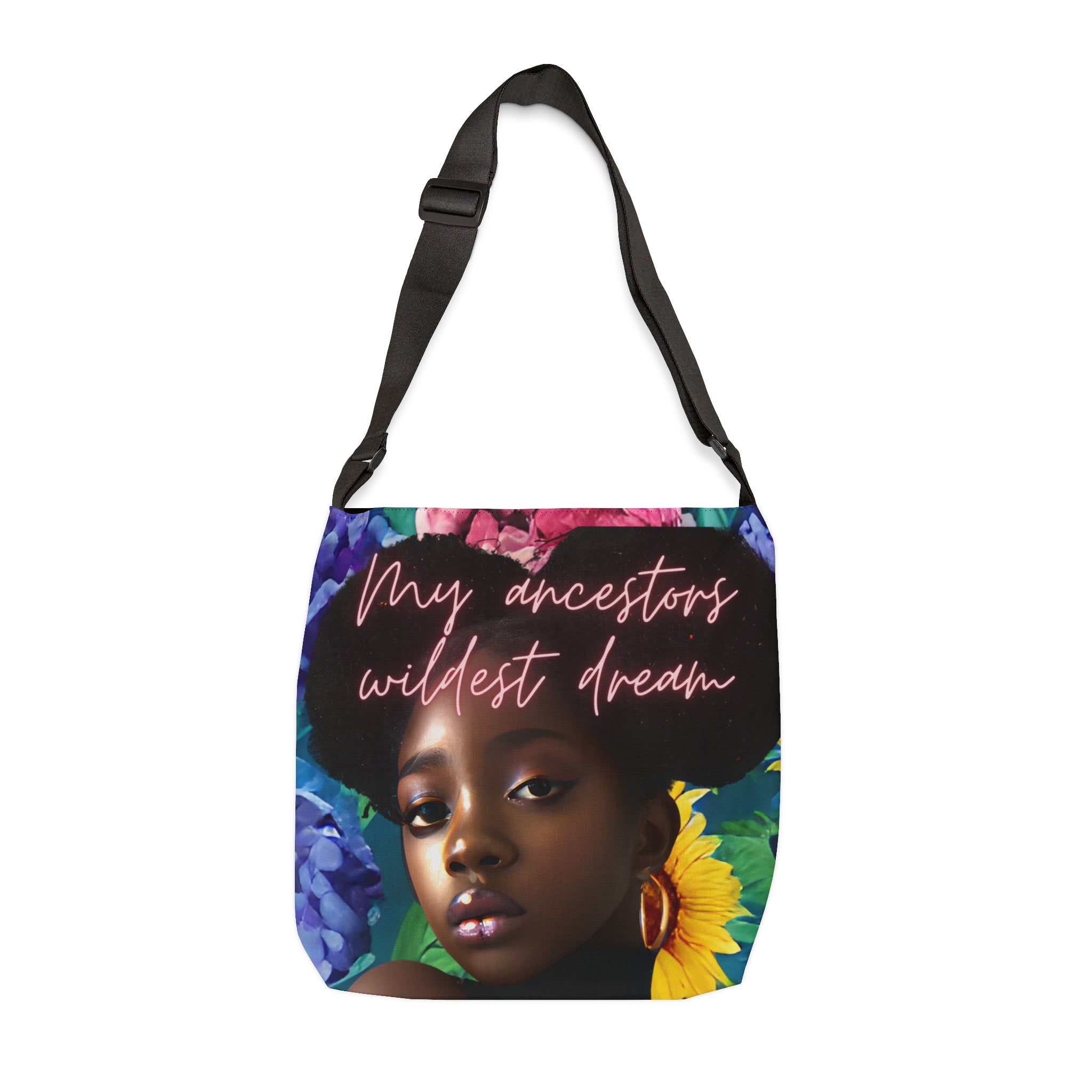 My ancestors wildest dream Adjustable Tote Bag