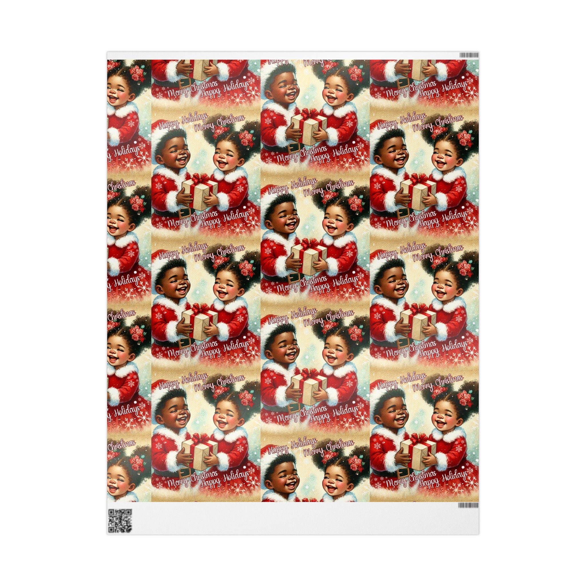 Children's Joy Holiday Wrapping Papers
