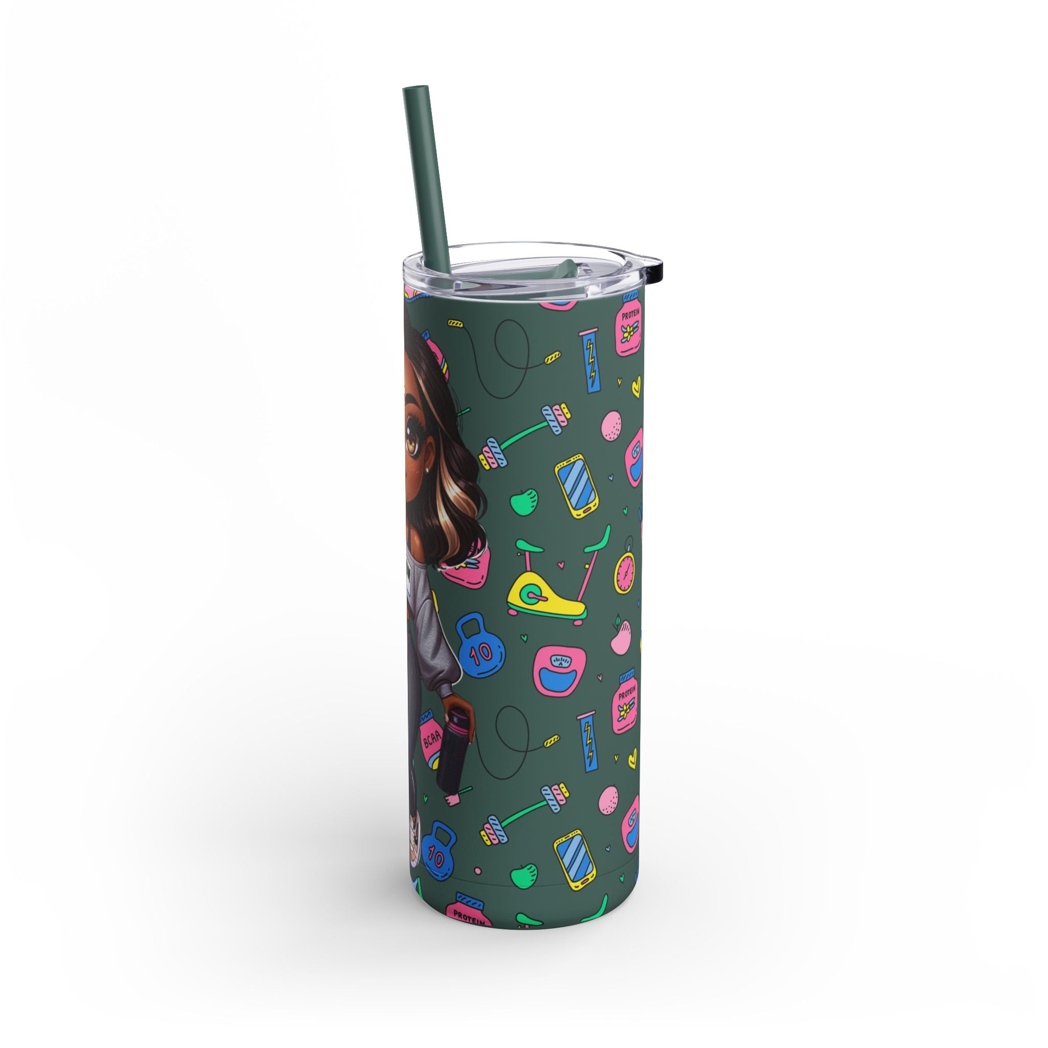 Fit mom club Skinny Matte Tumbler, 20oz