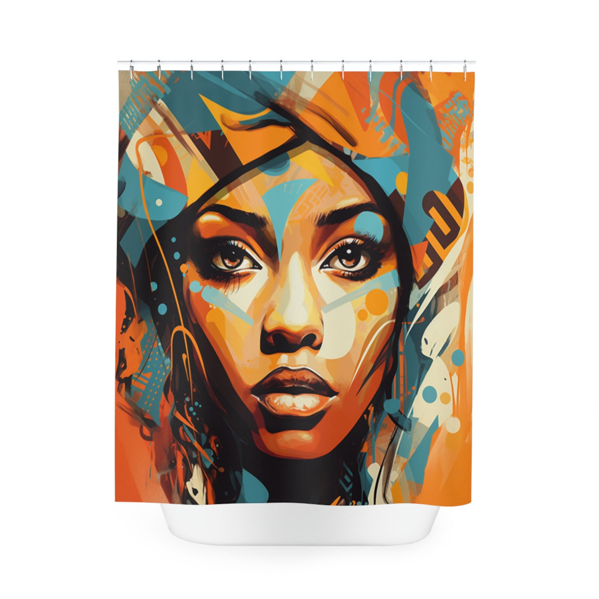 Tribal ancestry Polyester Shower Curtain