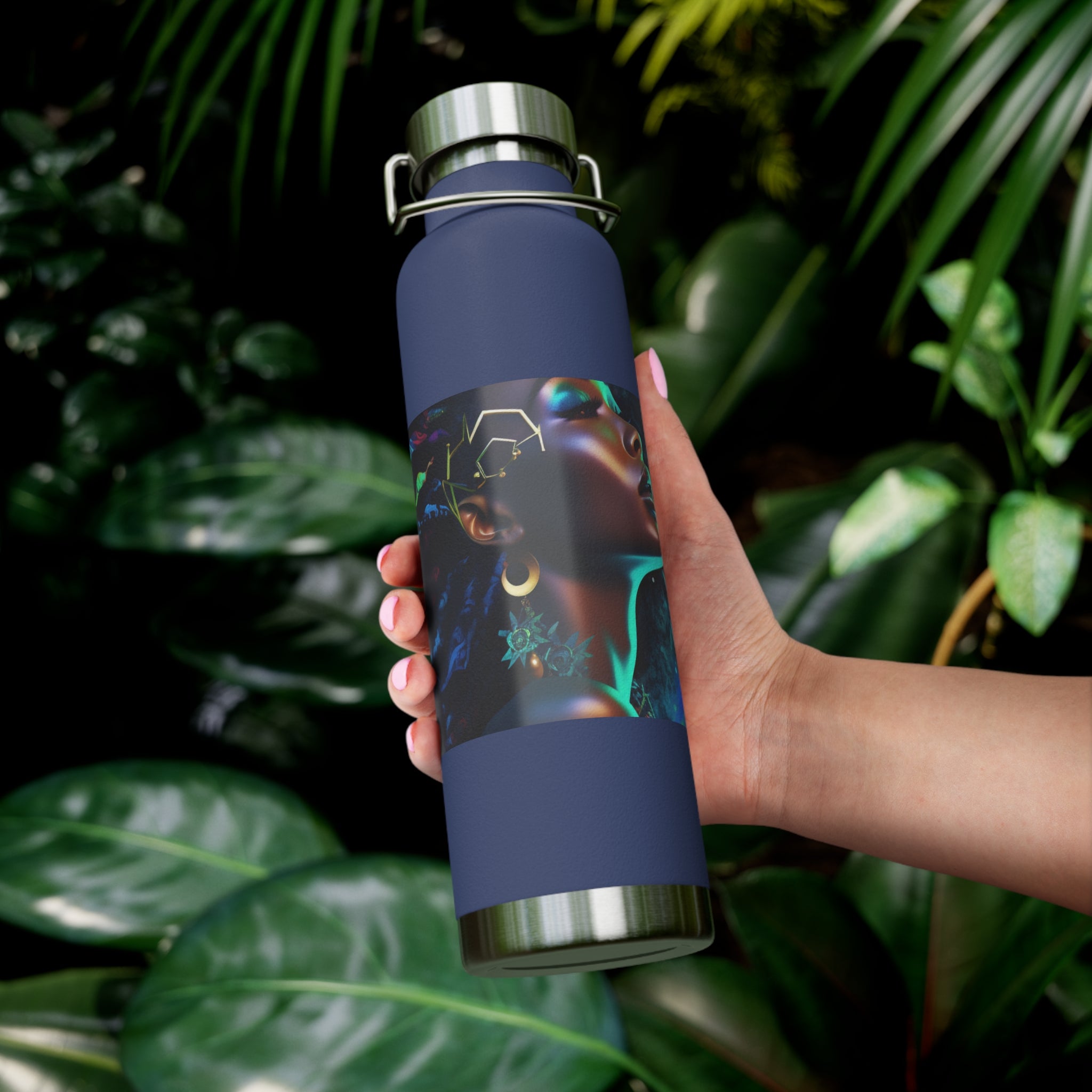 Galactic Beauty Copper Vacuum Insulated Bottle, 22oz