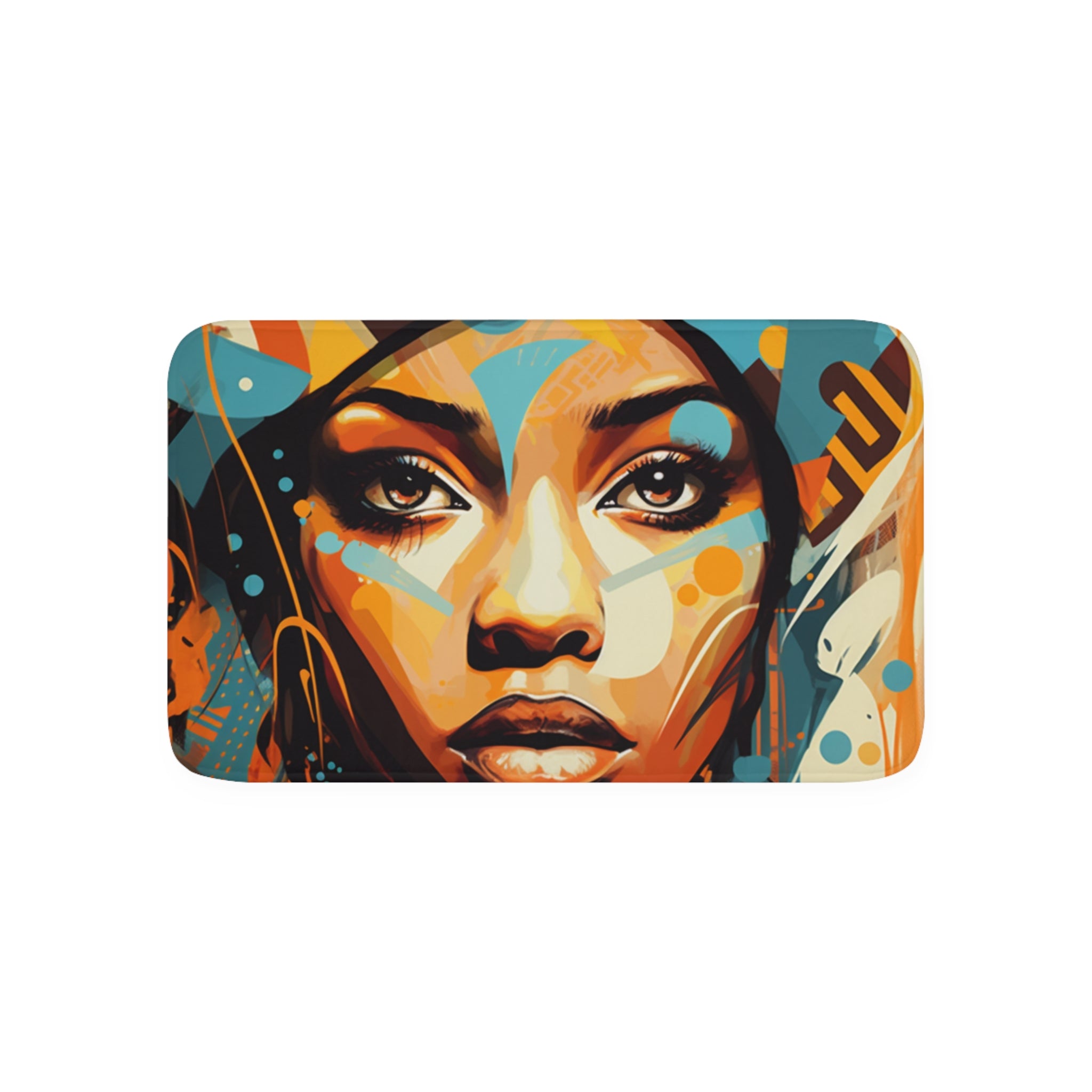 Tribal ancestry Memory Foam Bath Mat
