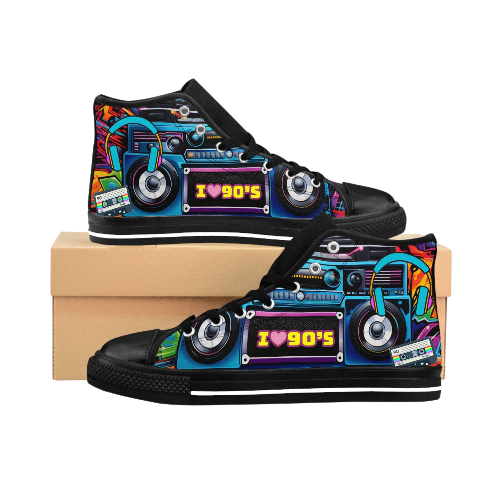 90's Sneaker Head Women's Classic Sneakers