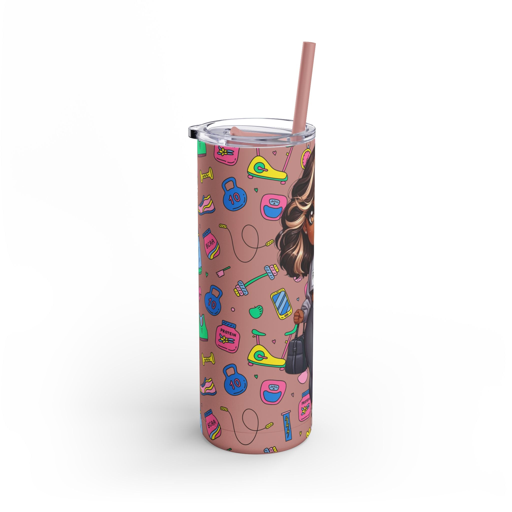 Fit mom club Skinny Matte Tumbler, 20oz