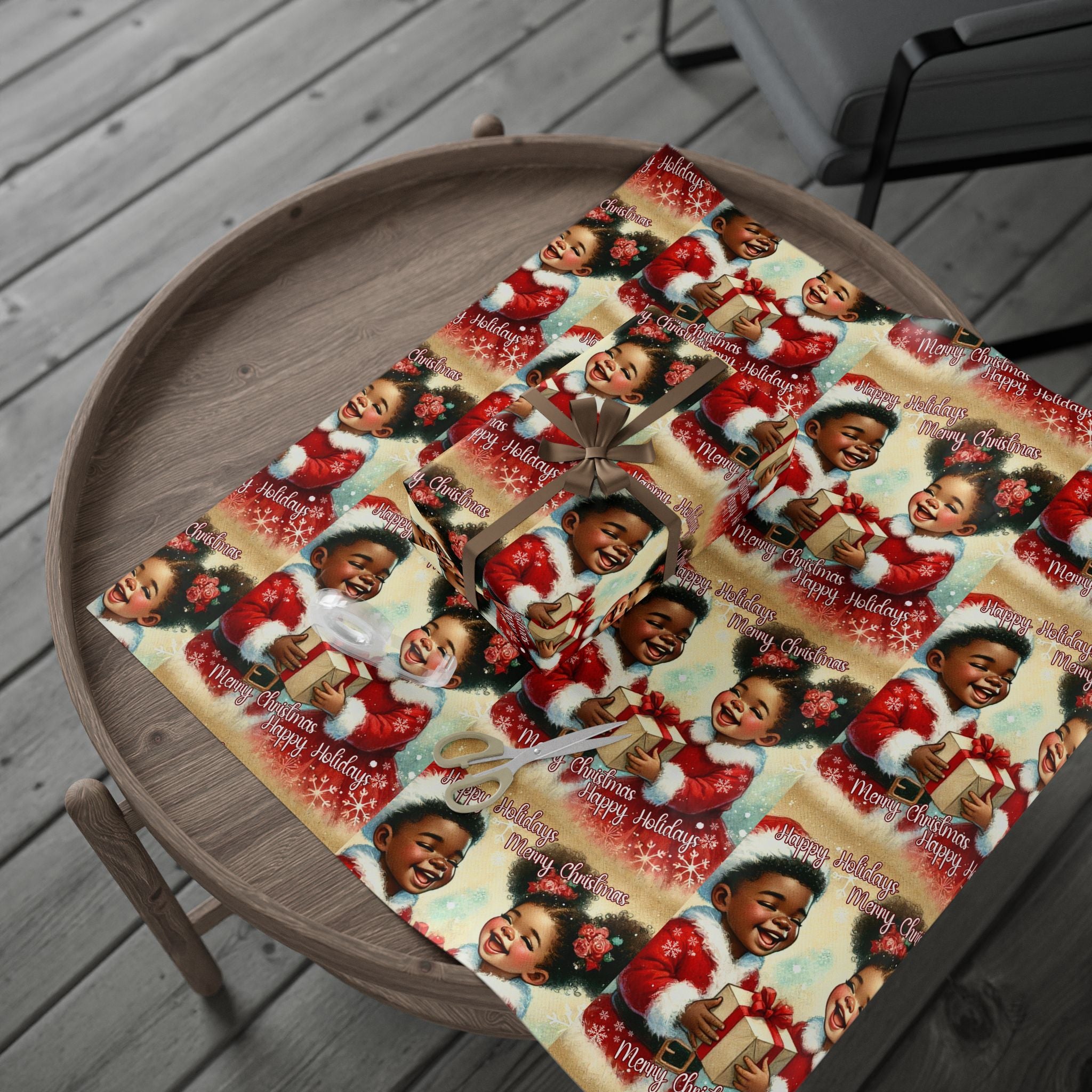 Children's Joy Holiday Wrapping Papers