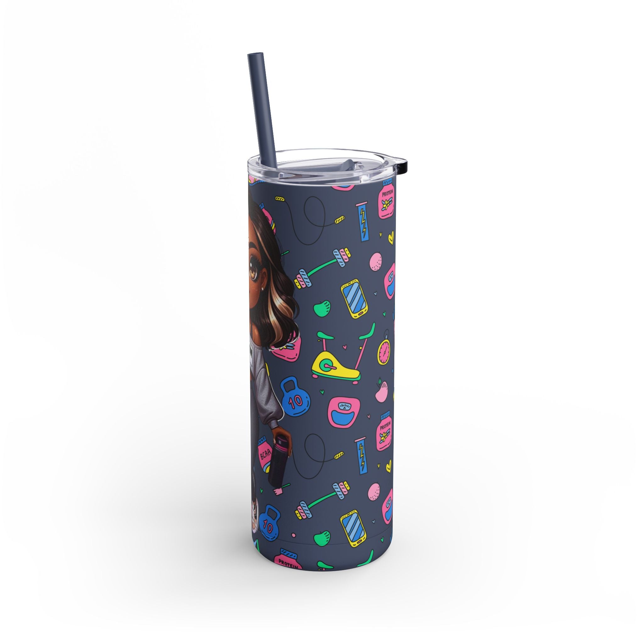 Fit mom club Skinny Matte Tumbler, 20oz