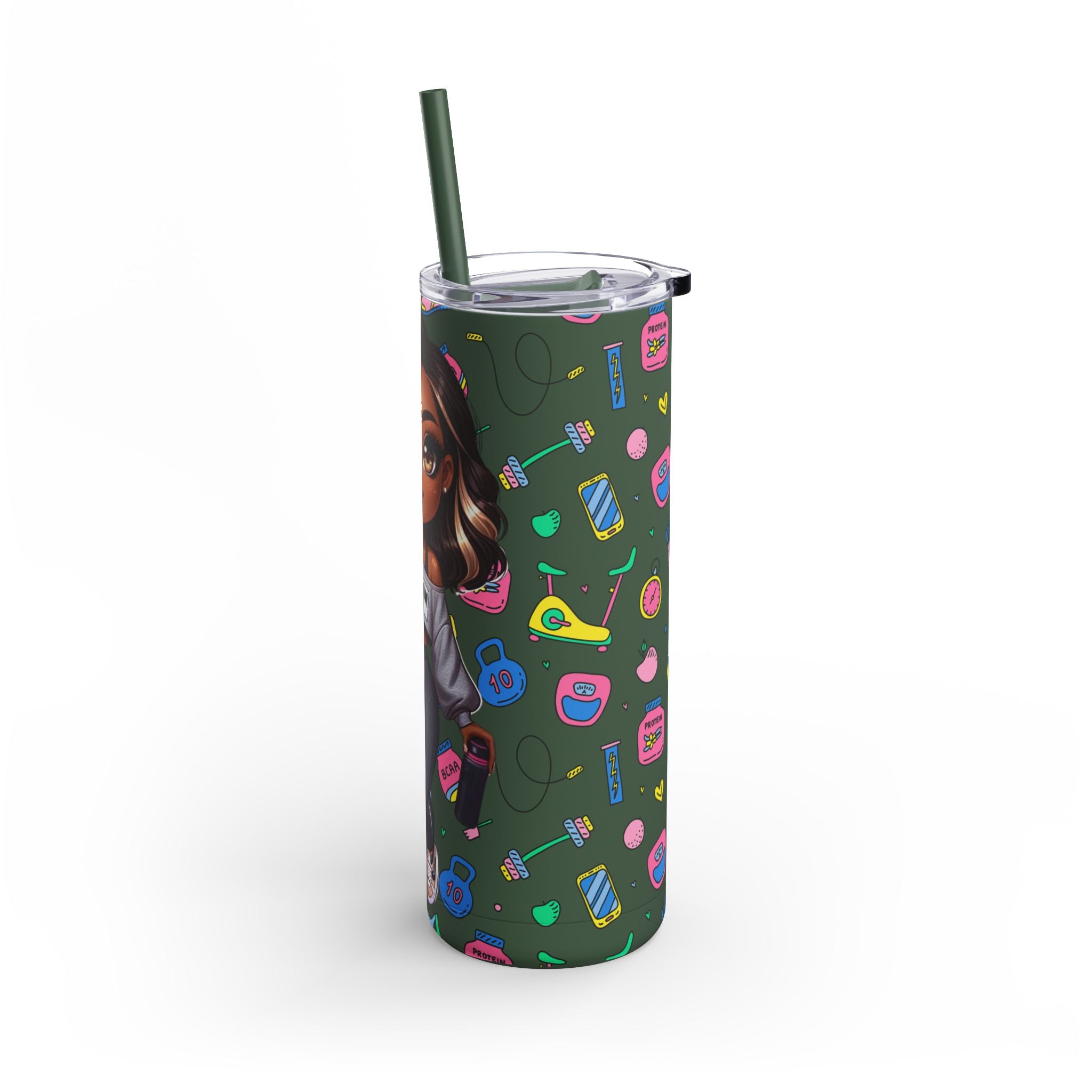 Fit mom club Skinny Matte Tumbler, 20oz