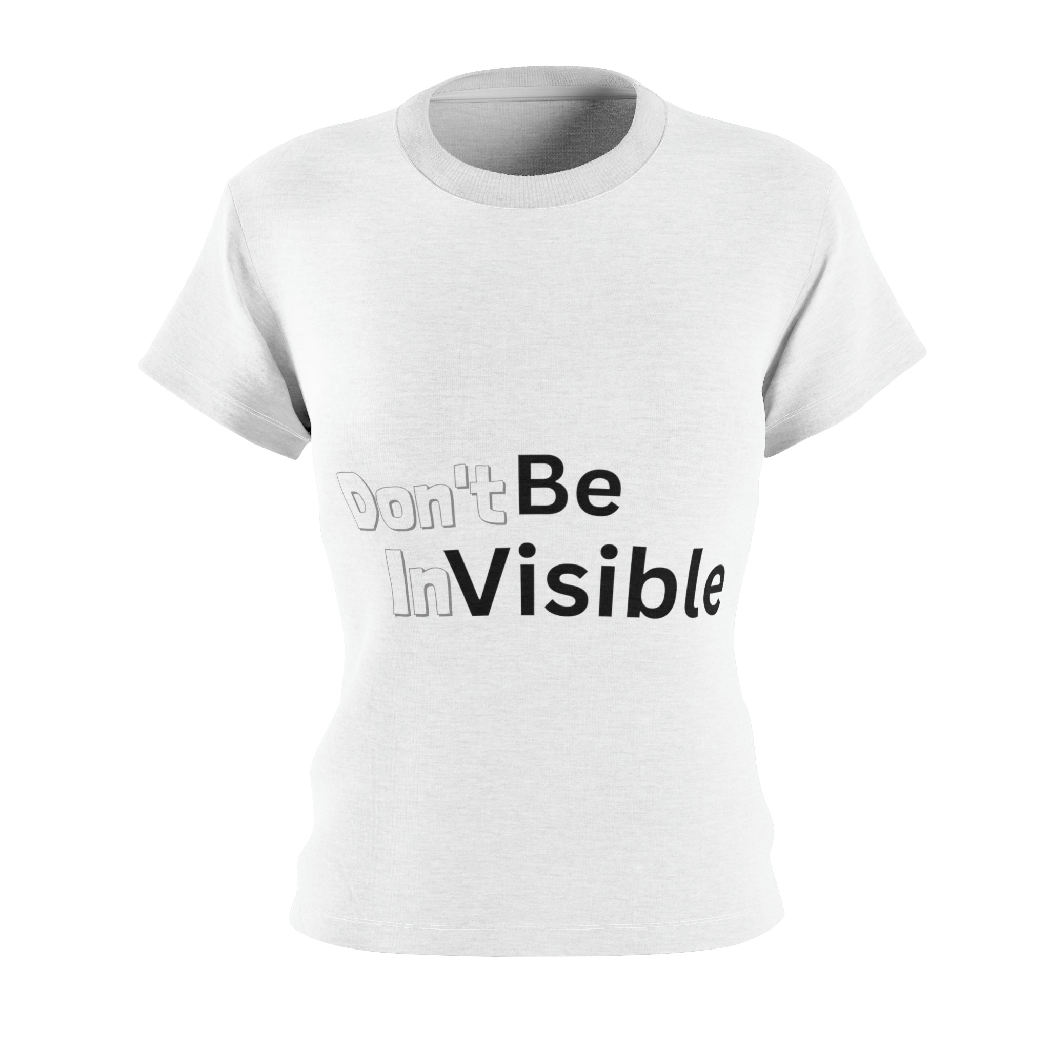 Be visible Women's white Cut & Sew Tee