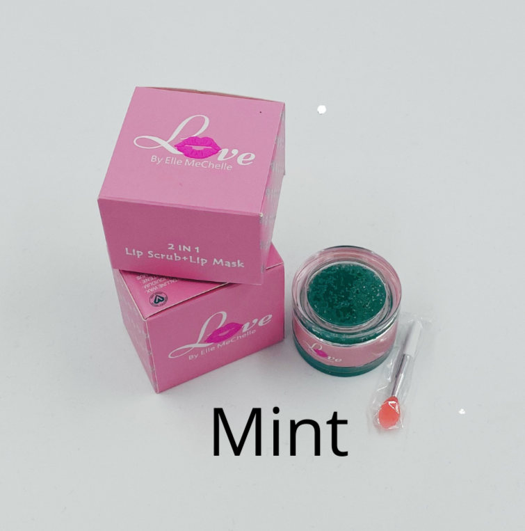 L💋ve 2 n 1 Lip Scrub and Hydrating Lip Mask