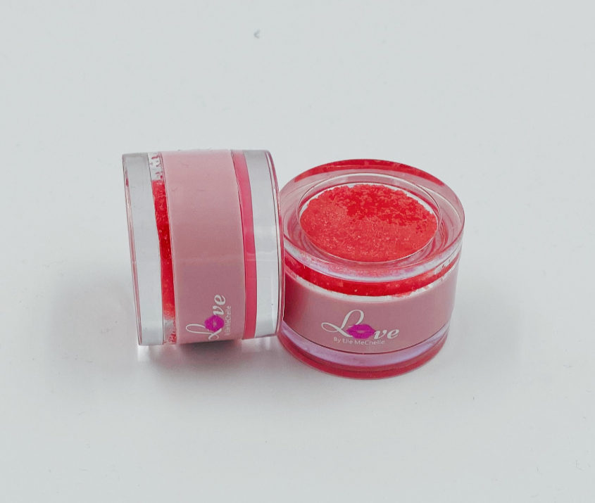L💋ve 2 n 1 Lip Scrub and Hydrating Lip Mask
