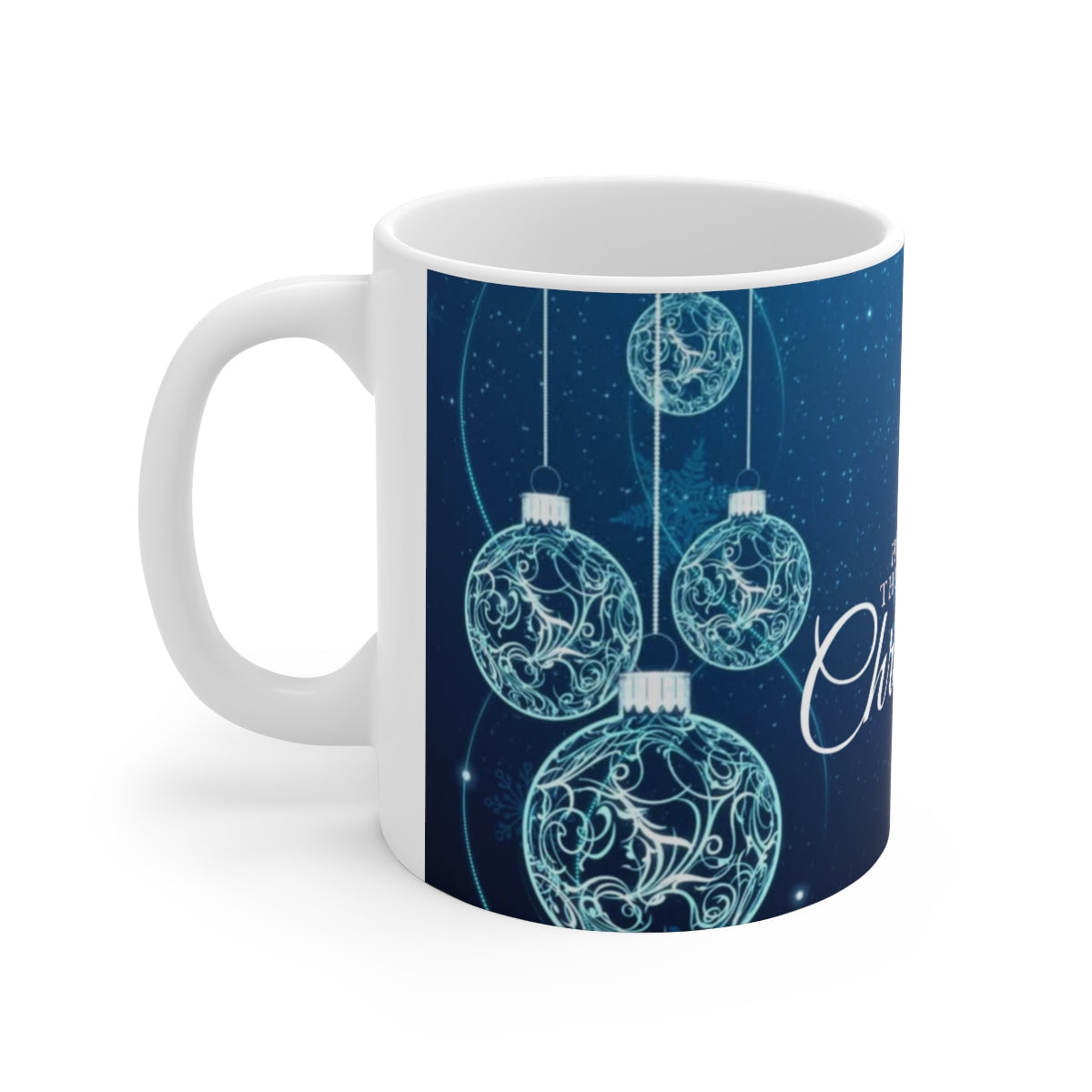 Holiday Santa Ceramic Mug 11oz