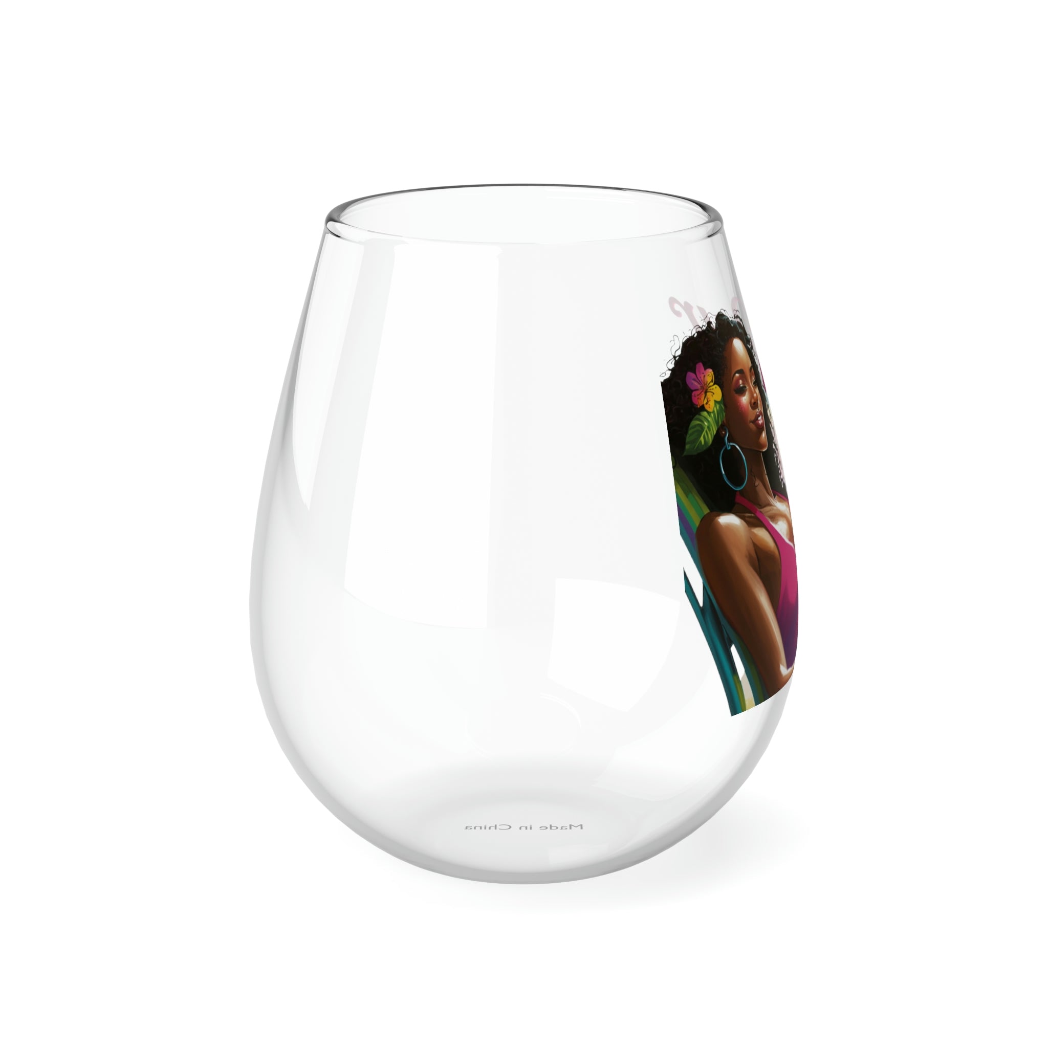 Pour decision Stemless Wine Glass, 11.75oz