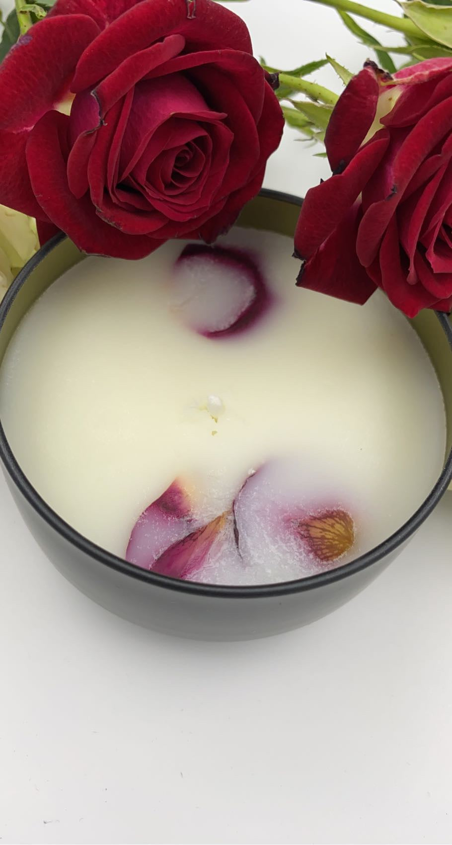 Rose Petal Love Candle
